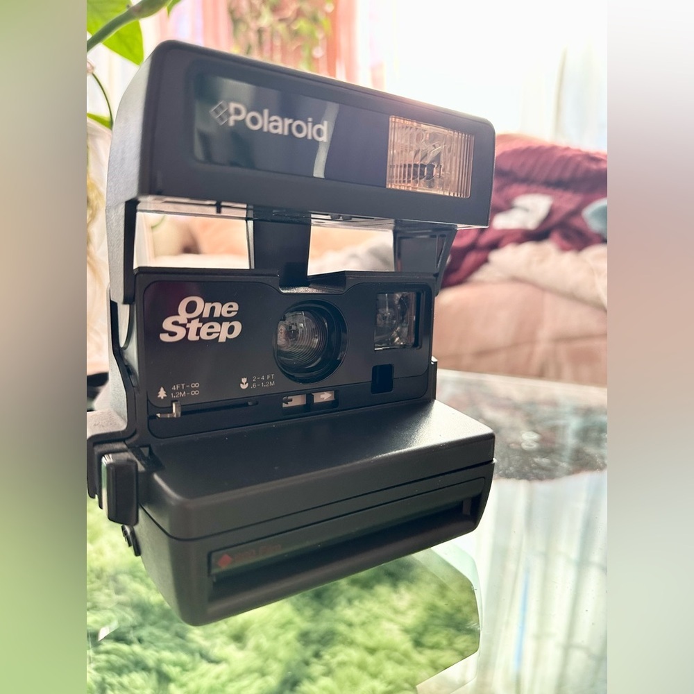 Vintage Polaroid one step camera